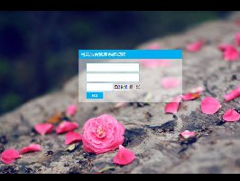 清爽唯美DEDECMSDEDE后台登录模板