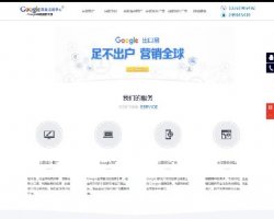 谷歌推广网站建设Dede模板